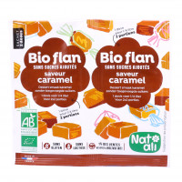 Bio-Flan au Caramel Sans Sucres Ajoutés Bio 2x4g