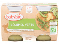 Légumes Verts Bio 2x130g