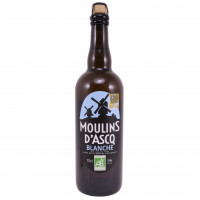 Bière Blanche Moulin d'Ascq Bio 75cl