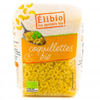 Pates Coquillettes Blanches Bio 500g