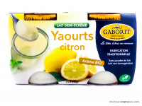 Yaourts 1/2 Écrémés au Citron Bio 2x125g